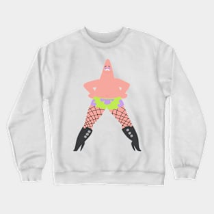 patrick starr sexy boots Crewneck Sweatshirt